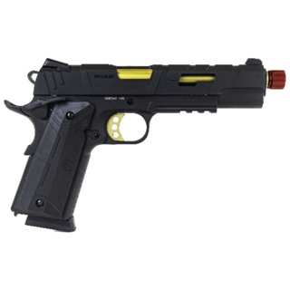 Pistola de Airsoft 1911 Redwings Gold Blowblack Green Gás Hibrida Rossi em Oferta na Shopee