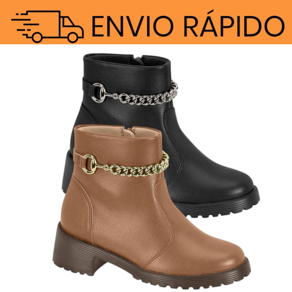 Bota Coturno Cano Baixo Tratorada Ultra Conforto Modare 7084.102