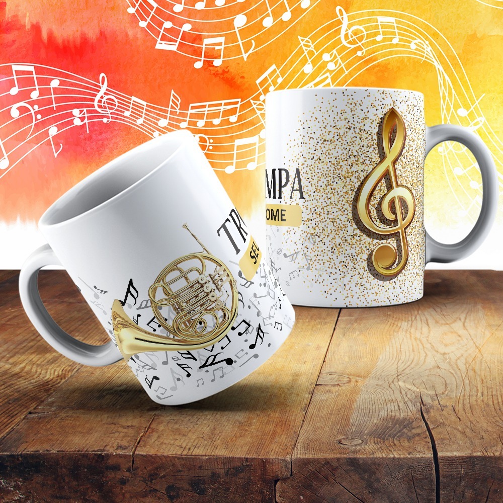 Caneca Xicara Trompa Lindo Presente