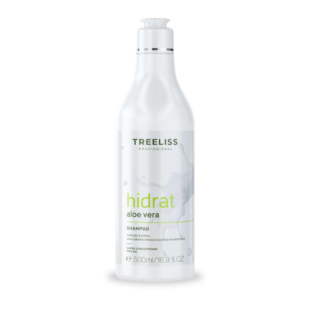 Shampoo cabelos oleosos Hidrat Aloe Vera 500ml Tree Liss
