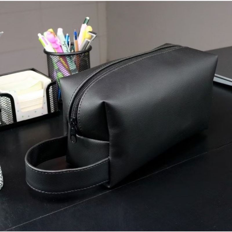 Necessaire Masculina Couro Sintético Organizador MalaViagem em Oferta na Shopee