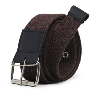 Cinto Masculino Casual De Lona Gorgorão Largo Fivela Rolete De Pino Alta Qualidade em Oferta na Shopee