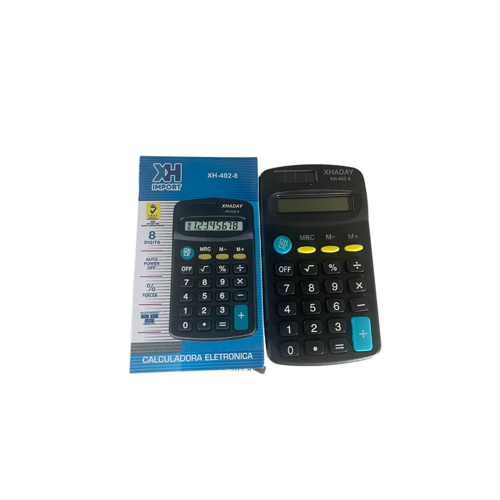 Calculadora digital a pilha