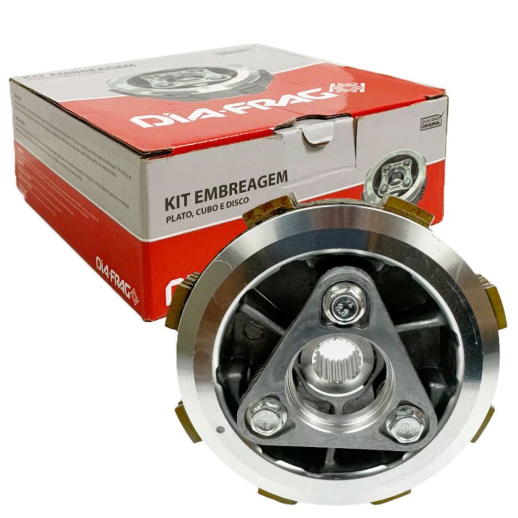 Kit Embreagem Nxr 160 Bros 2014 A 2022 / Xre 190 Diafrag em Oferta na Shopee