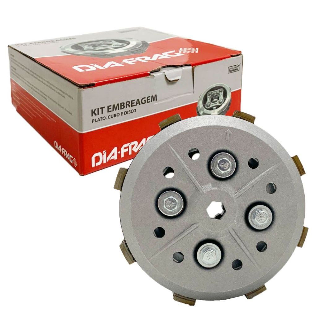 Kit Embreagem Ybr 125 Factor / Xtz 125 / Ybr 125 Diafrag em Oferta na Shopee