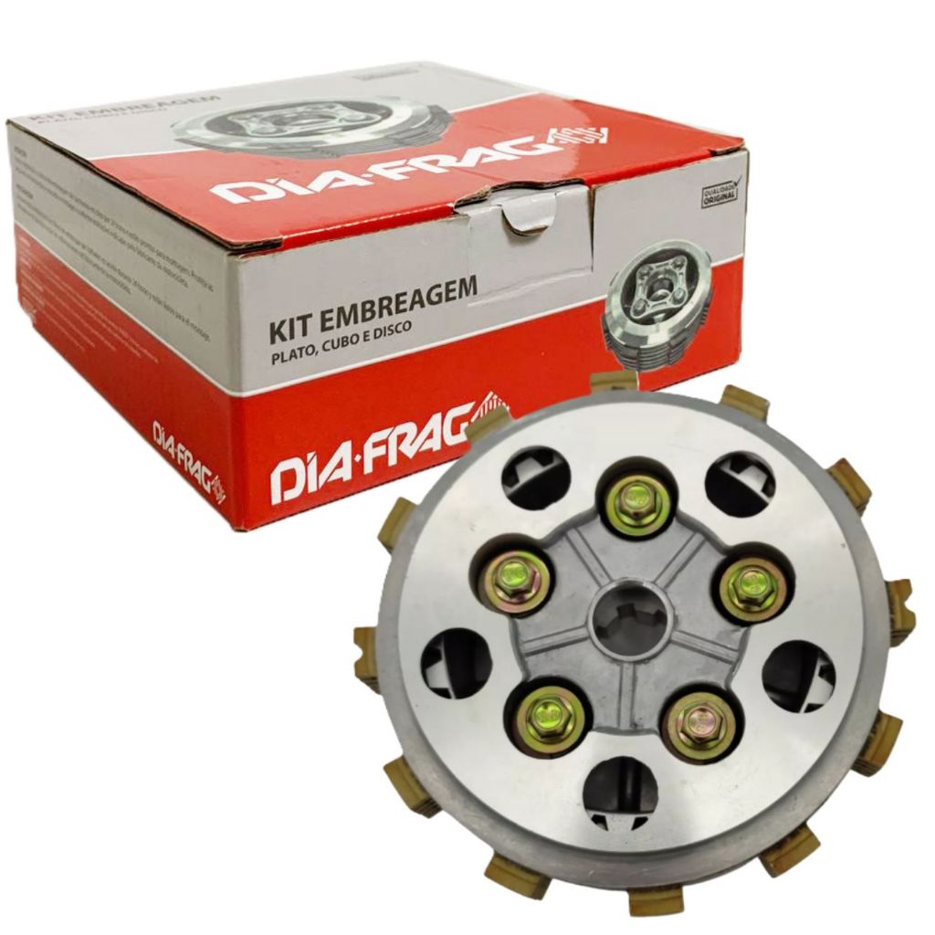 Kit Embreagem P/ Suzuki Yes 125 / Intruder 125 Original Diafrag em Oferta na Shopee