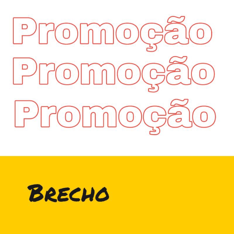 Promoção Brechó - Saia, calça, macacão, vestido, blusas