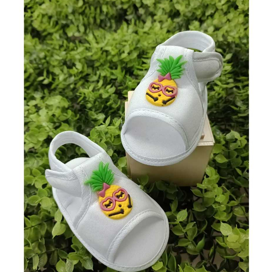 Sandalia de Bebê Recém-Nascidos Macia Passeio Casuais Meninas Verão