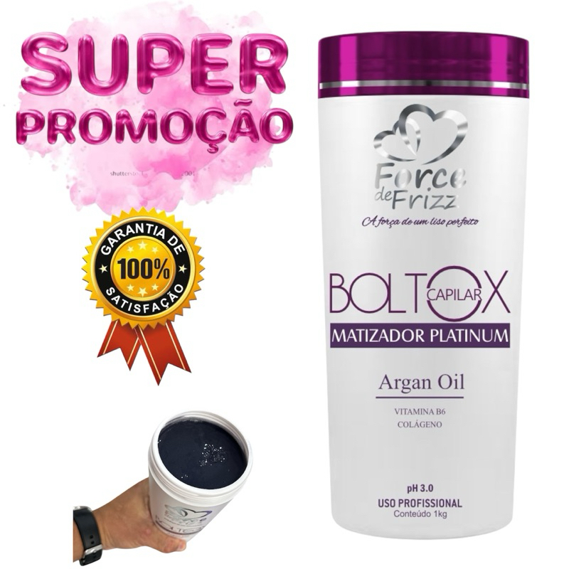 BOTOX MATIZADOR REDUTOR DE VOLUME 1kg