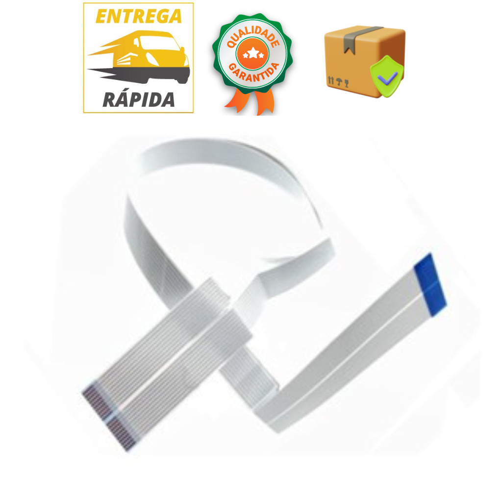 1 Cabo Flat P/ Cabeça De Impressão Compatível Epson L3110 L3150 L3210 L3250 L1250