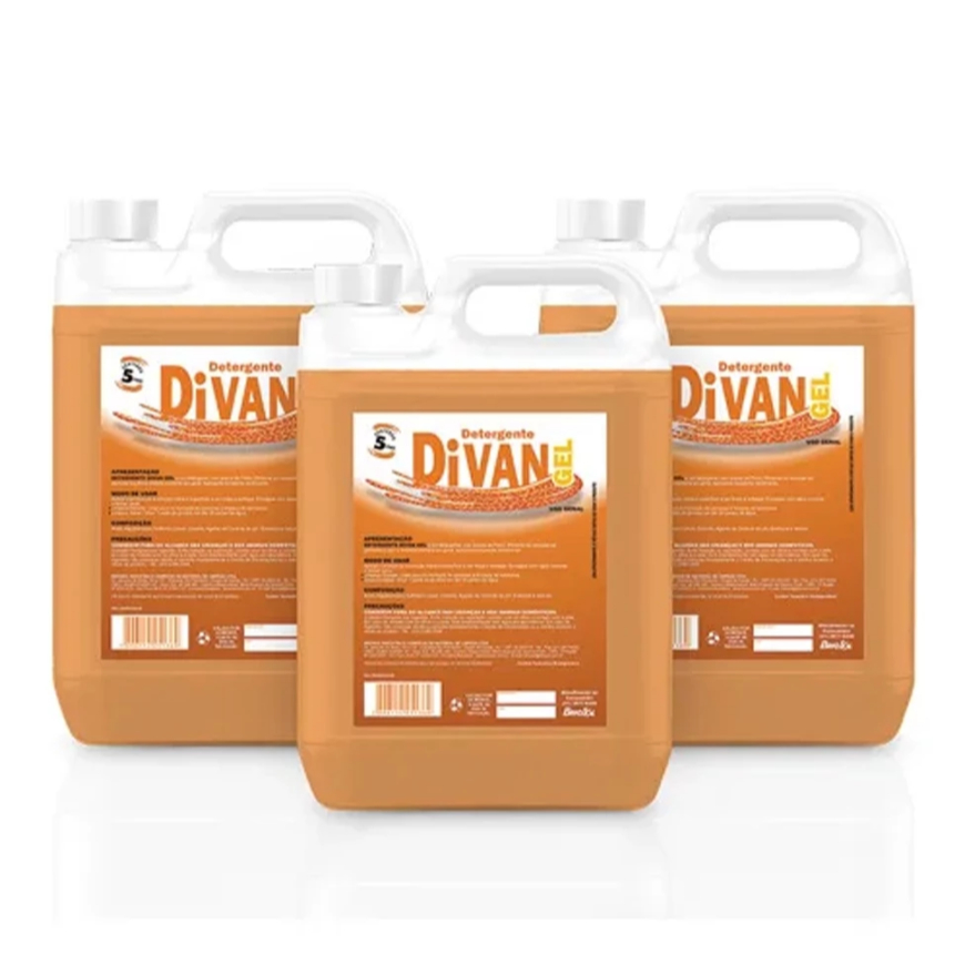 Detergente Concentrado Gel 5 Litros Briosol Divan