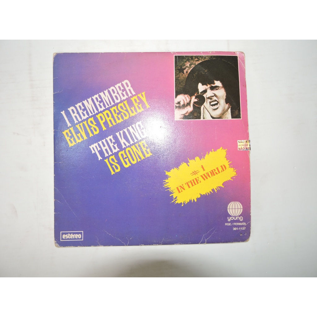 LP COMPACTO ELVIS PRESLEY I REMEMBER