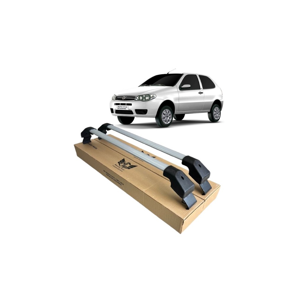Rack De Teto Para Fiat Palio 2 Portas 2010 Até 2015 Bagageiro Robust
