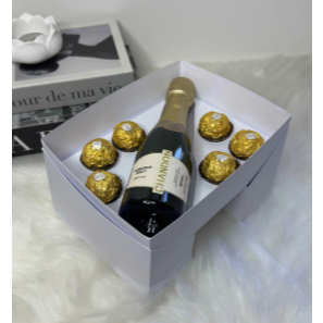 10 Caixa mesinha para chandon champanhe kit presente