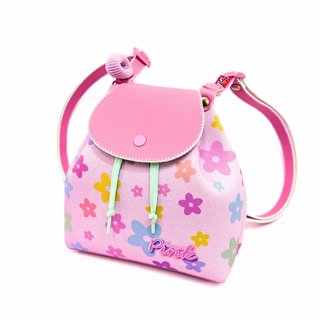 MINI MOCHILA FLORES DIVERSAS