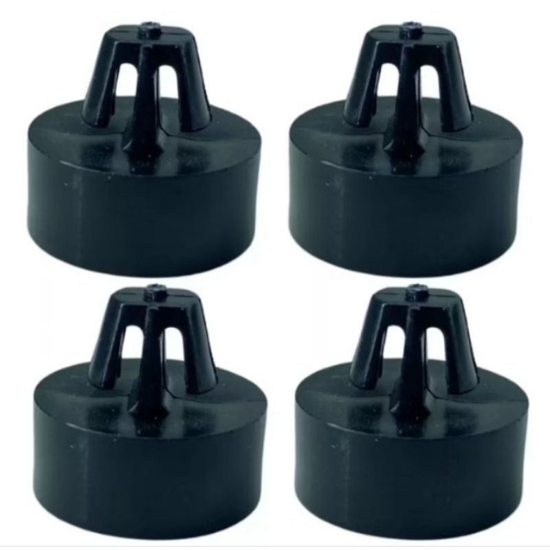 Pé Pezinho Microondas 4un Para Electrolux