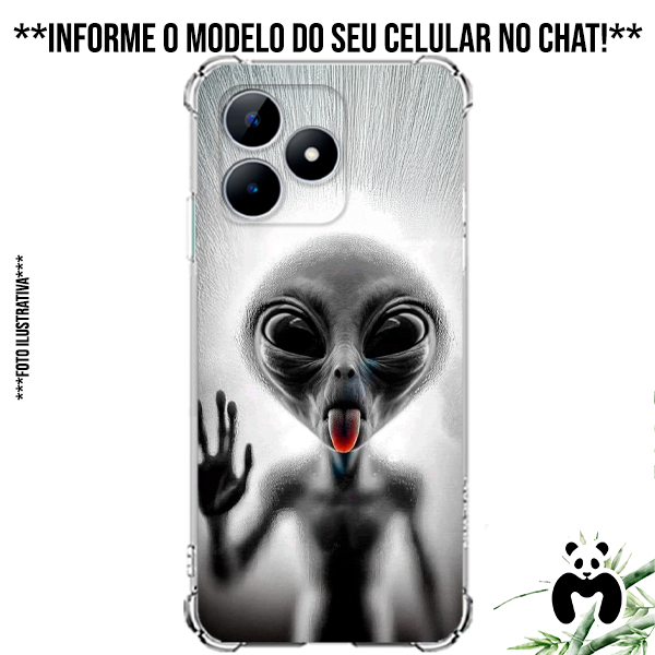Capa Case Personalizada Celular Seres Extraterrestres ET Aliens Espaçonave Alienigenas Marte Nave em Oferta na Shopee