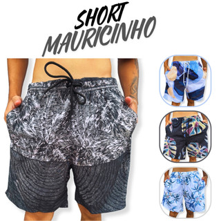 Shorts Bermuda Masculina Gangster Microfibra Moda PraiA