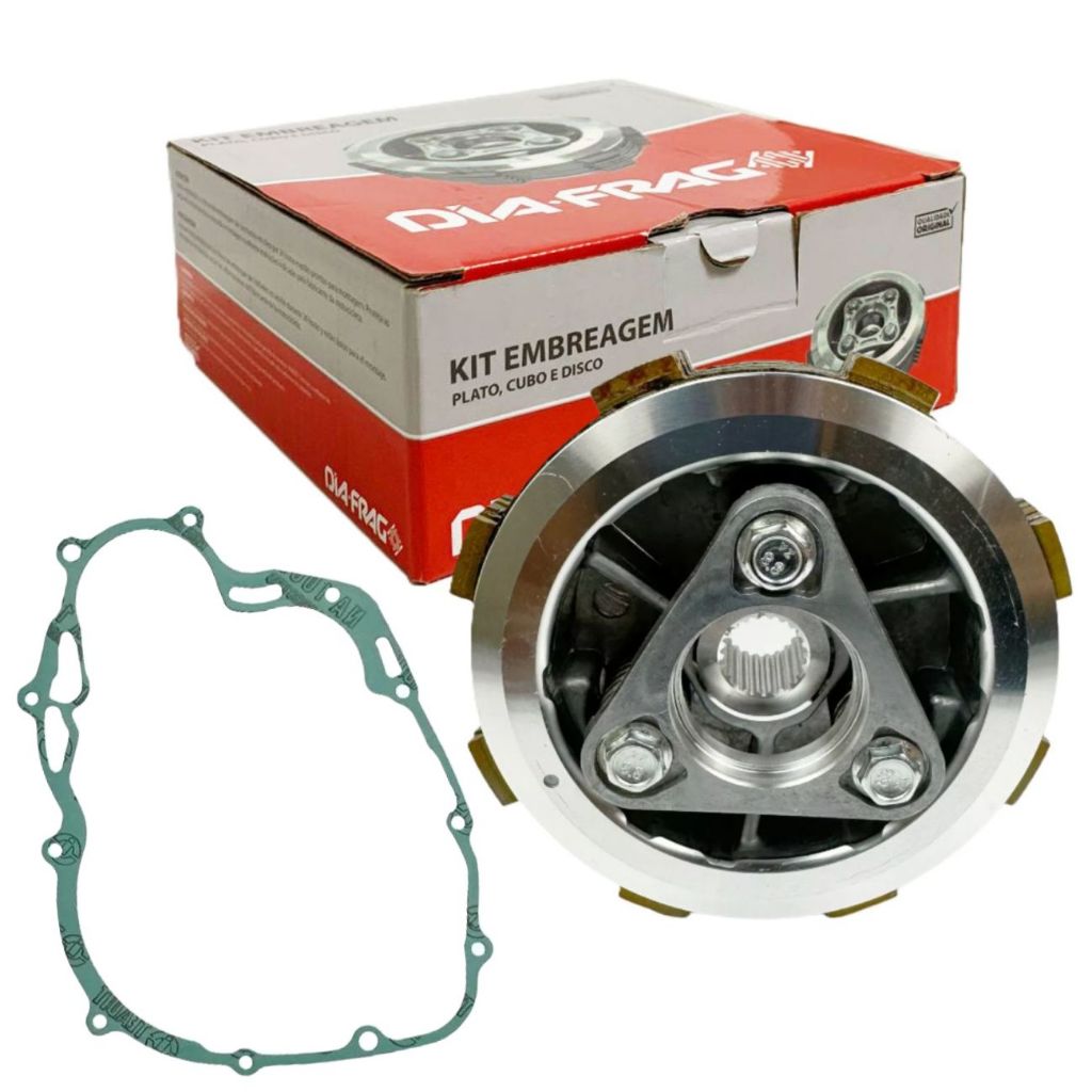 Kit Embreagem + Junta Nxr 160 Bros / Xre 190