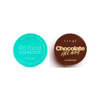 Pó Facial Translúcido Finalizador Solto Vivai em Oferta na Shopee
