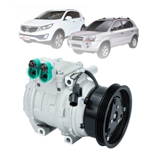 Compressor Ar Condicionado Novo Hyundai Tucson 06 A 2021 Kia Sportage 07 A 2014 CS20417 Delphi em Oferta na Shopee