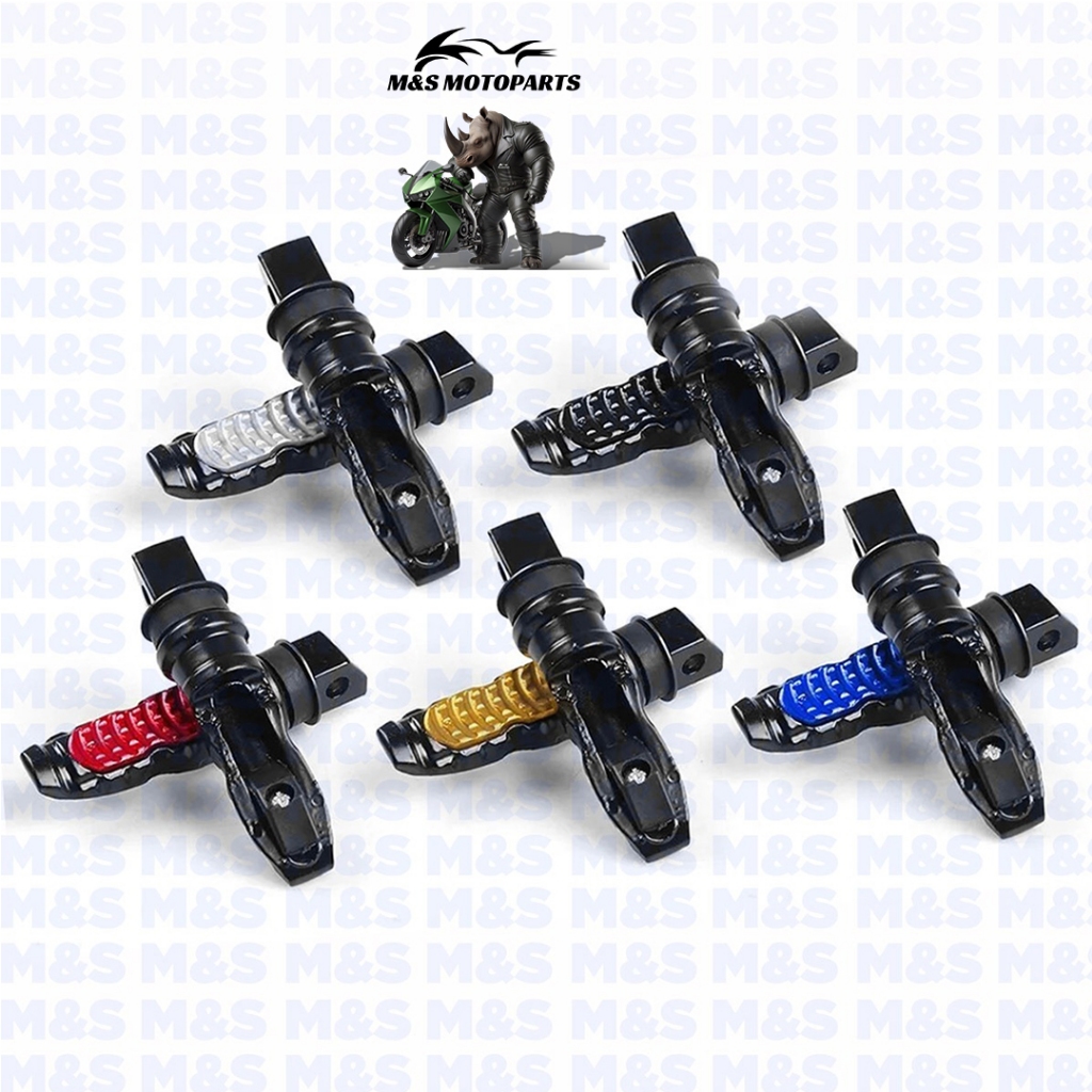 Pedaleira Esportiva Universal Moto Honda, Yamaha, Kawasaki, Suzuki