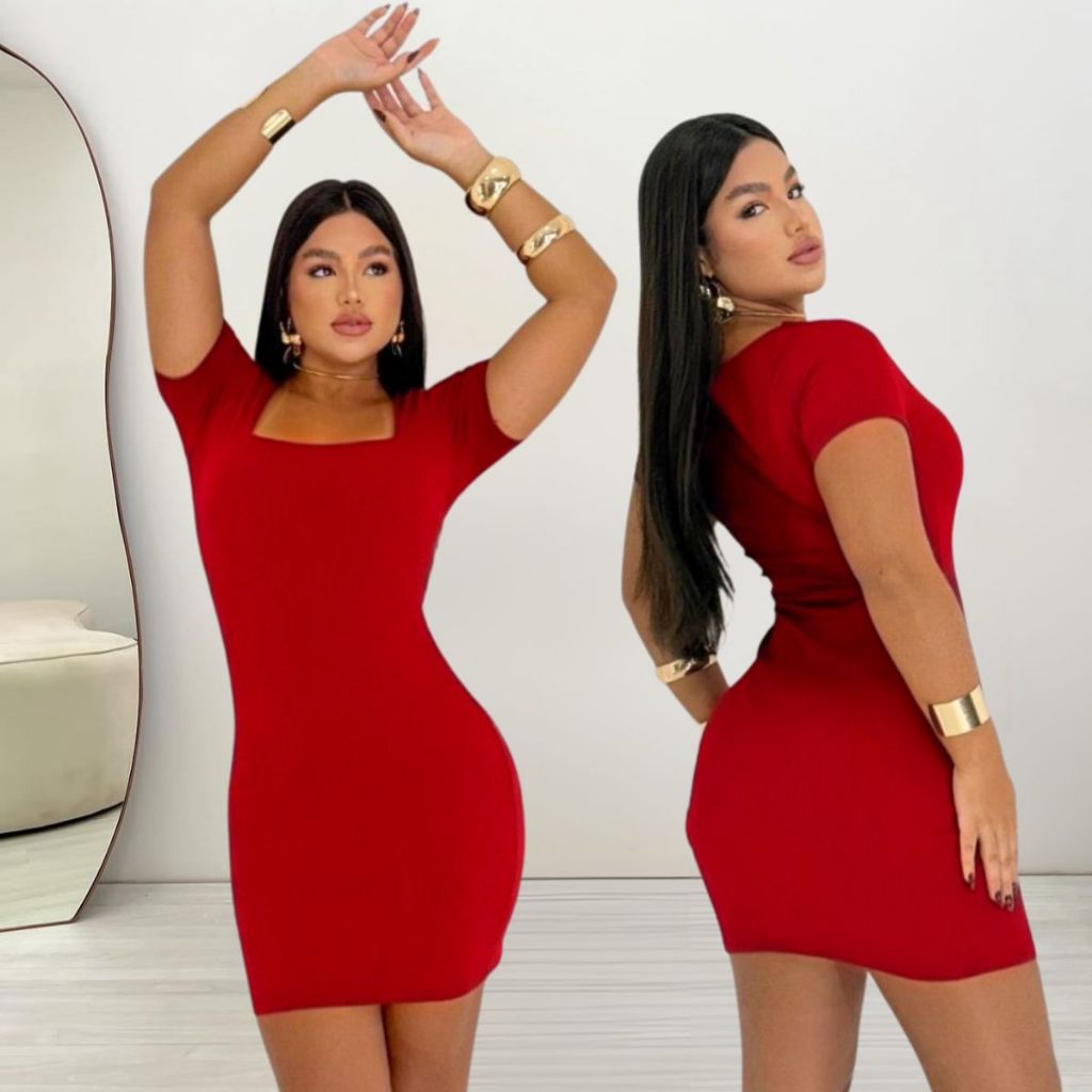 Vestido Decotado Preto na Black Friday 2025 | BuscaProdutos