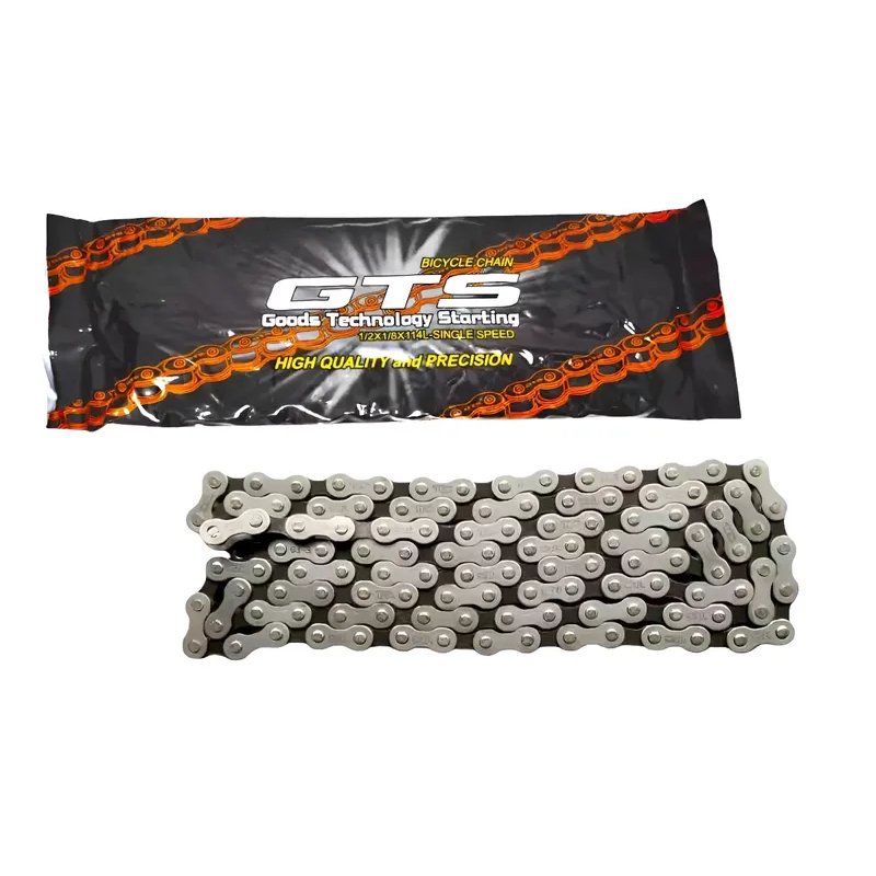 Corrente Grossa Para Bicicleta GTS 1/2x1/8 114 Elos 1V