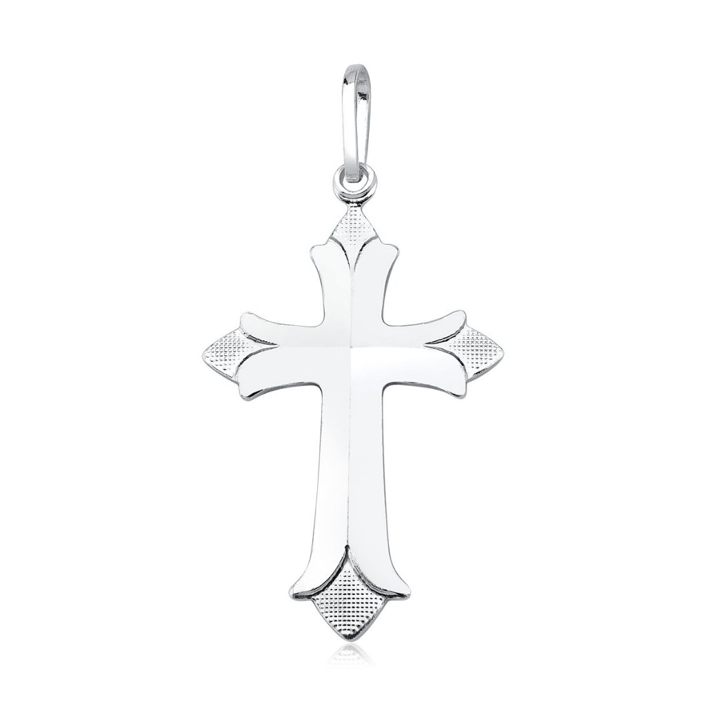 Pingente cruz média 3cm prata 925 em Oferta na Shopee