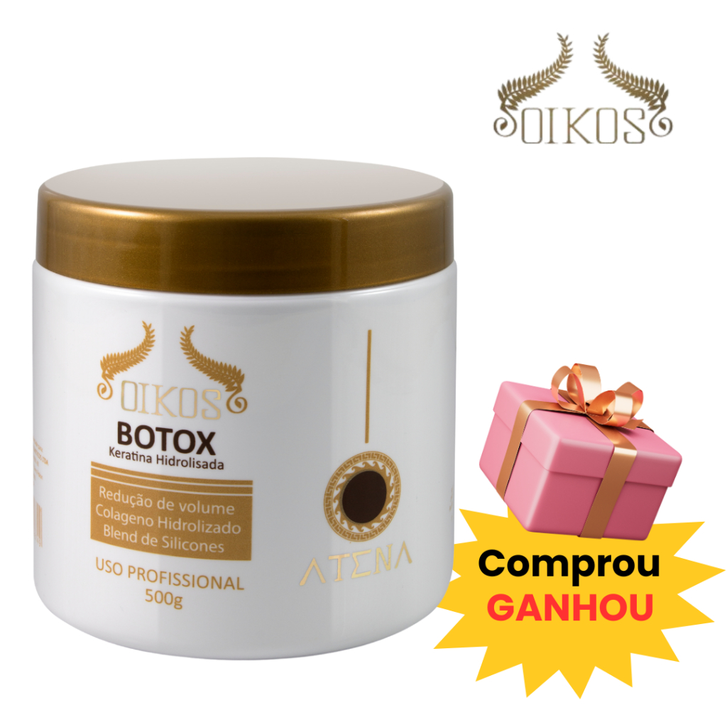 BOTOX KERATINA HIDROLISADA OIKOS PROFISSIONAL 500GR