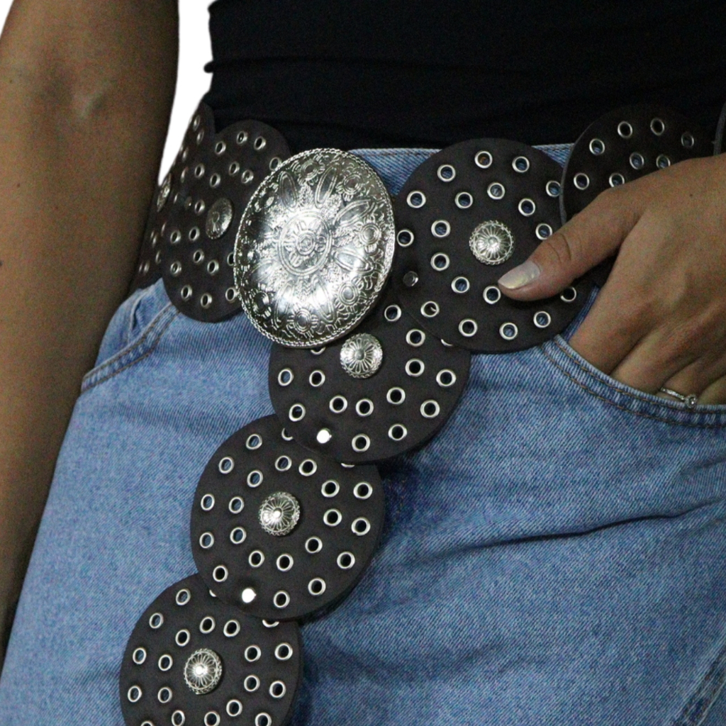 Cinto Boho Chic Country Feminino Bola Bonito Lançamento Moda Sertanejo