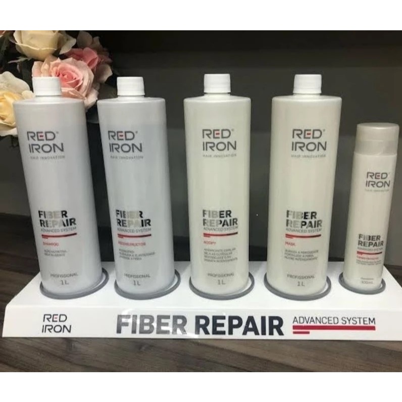 Red Iron Kit Fiber Repair com 5 produtos