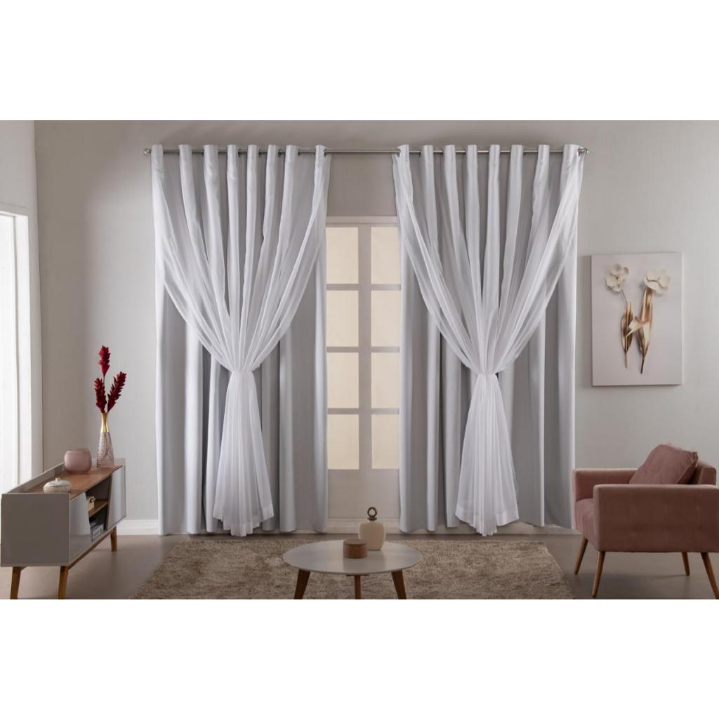 Cortina para Sala 6 00x2 50: Onde Comprar | BuscaProdutos