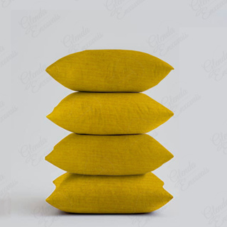 Estilo e Conforto-4 Capas Decorativas com Estampa Fina e Cores Neutras-AL em Oferta na Shopee