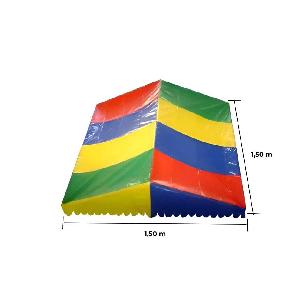 Toldo Cobertura Piscina de Bolinha 1,5 x 1,5 - 1,0 x 1,0 - Telhado Bagum Colorido