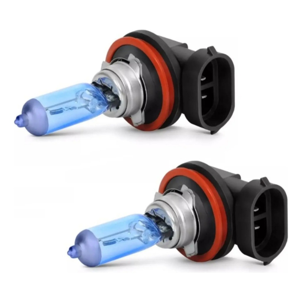 Kit 2 Lâmpadas Super Branca H11 8500k Tech One em Oferta na Shopee