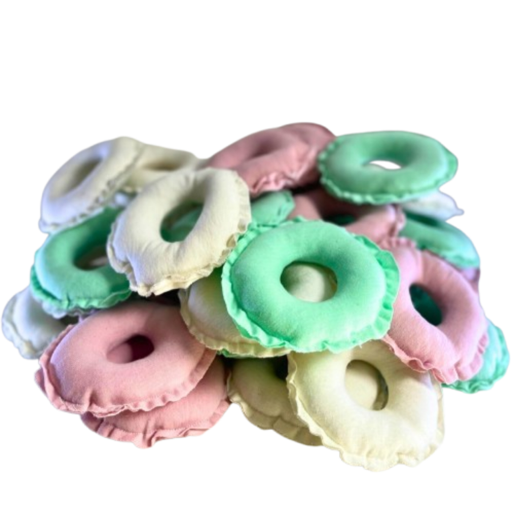 Kits Rosquinha de Amamentação Protetor 100% Algodão Macio