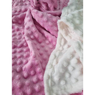 2 Mantas para Bebe Bolha Pipoquinha Cobertor Menina Menino Mantinha Maternidade Frio 100x80 cm em Oferta na Shopee