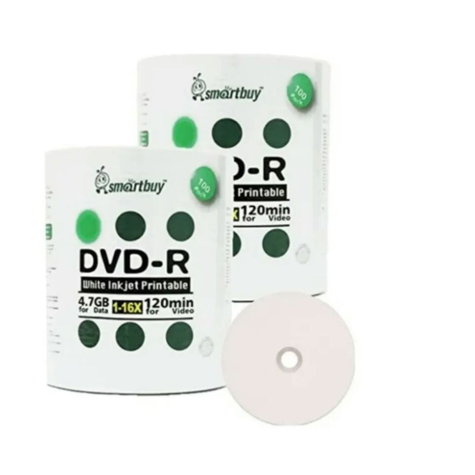 Dvd-r Printable Smartbuy 4.7gb 120 Minuto16x Original 15 Unidades