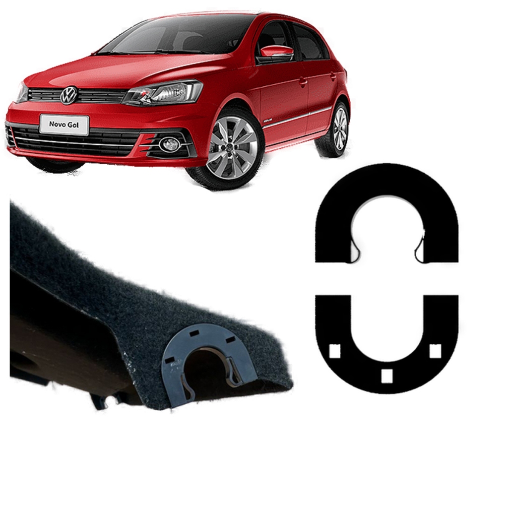 Suporte Reparo Tampão Som Pino Bagagito Gol G8 2018/2023 PROMOÇÃO