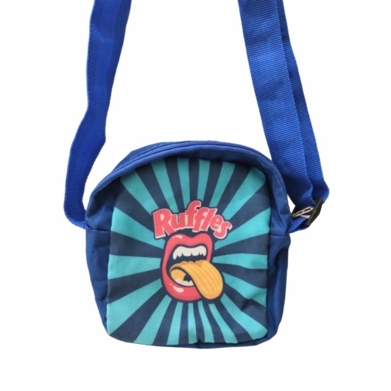 Sholder Bag Batata Ruffles (Novo Oficial, compartimento com zíper)