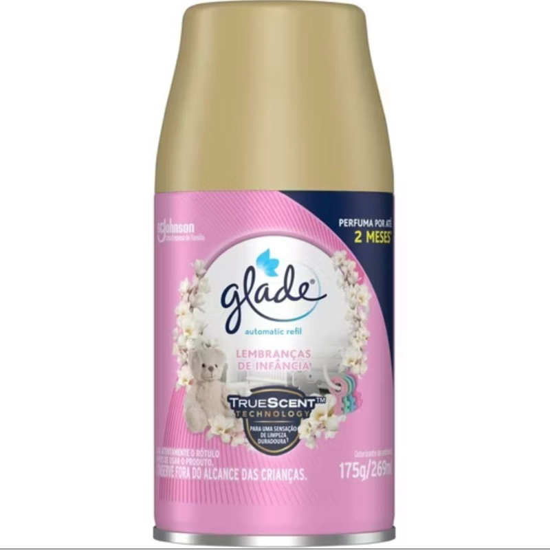 Refil Glade Automatic Lembranças De Infância 269ml 1 unidade em Oferta na Shopee
