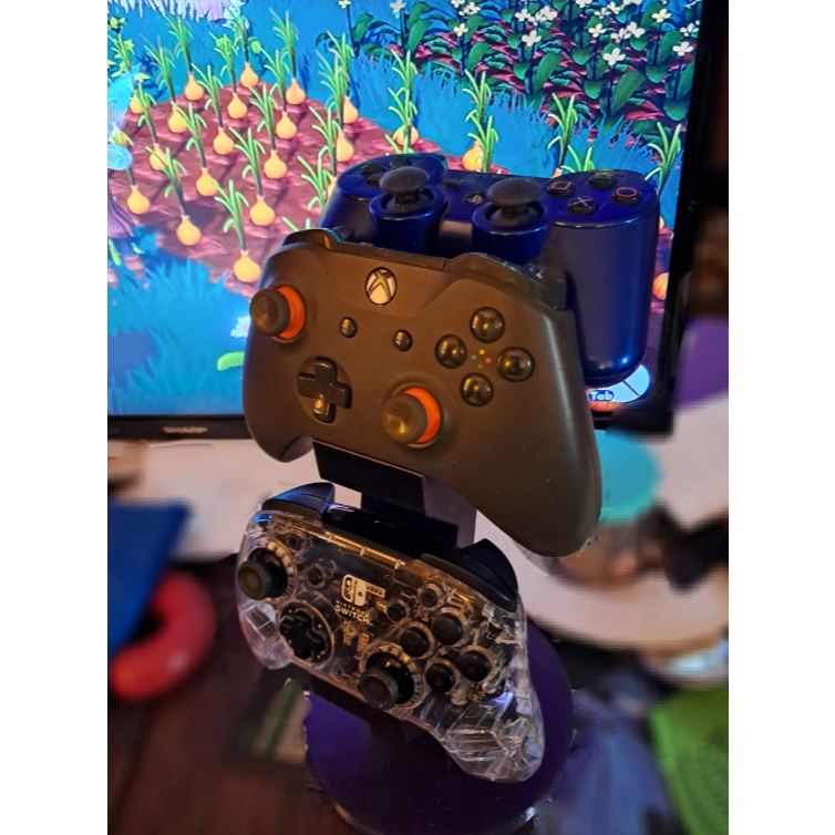 Suporte de Controle e Fone De Ouvido Headset para Vídeogame Xbox de Alta Qualidade