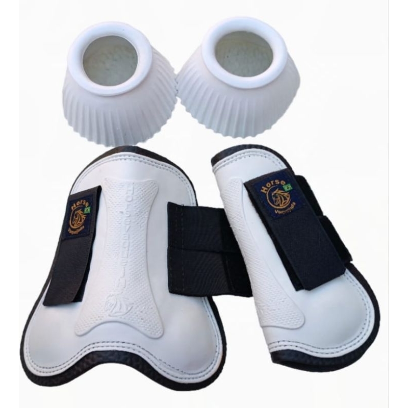 Caneleira pvc neoplene vaquejada cavalo cavalgada(escolha)