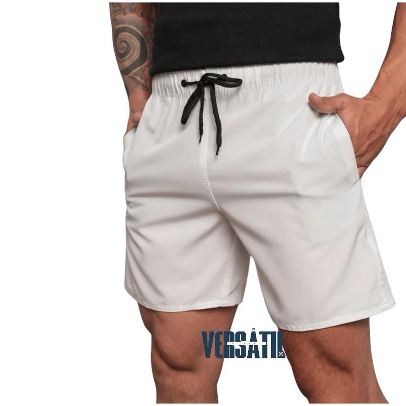 Bermuda Shorts Tactel com Elastano Academia Corrida
