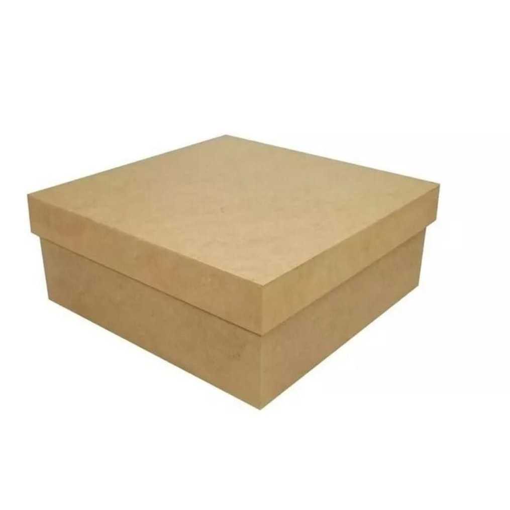 Caixa Tampa De Sapato Cesta Mdf 30x30x10 Presente