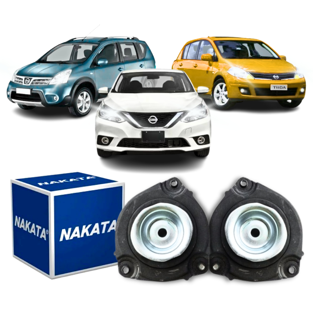 Par De Coxim Nissan (Sentra 2014 até 2025) (Tiida 2008 até 2013) (Livina 2010 até 2014)  Nakata