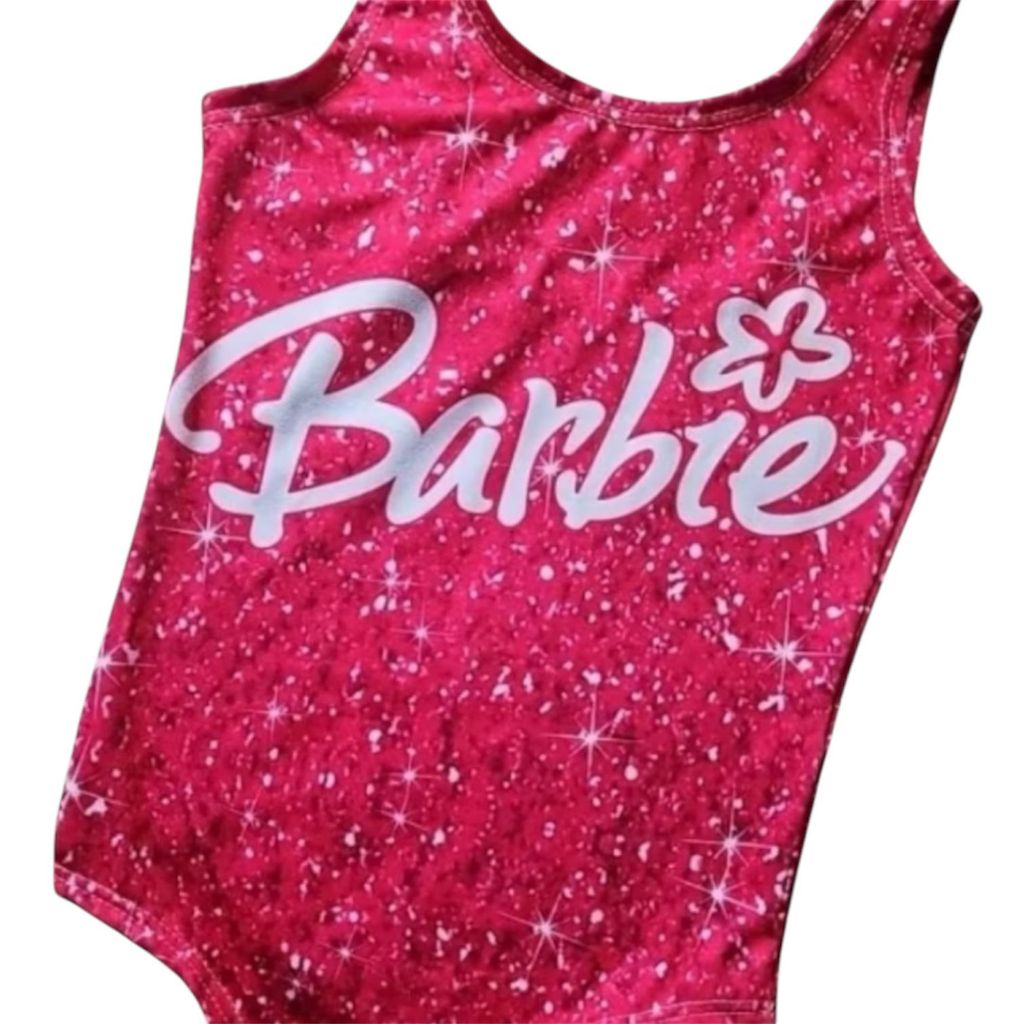 Body Infantil Barbie Regata e Maio Barbie Menina Criança Festa Fantasia Bodys Bore Bori Bory Bodi Meninas em Oferta na Shopee