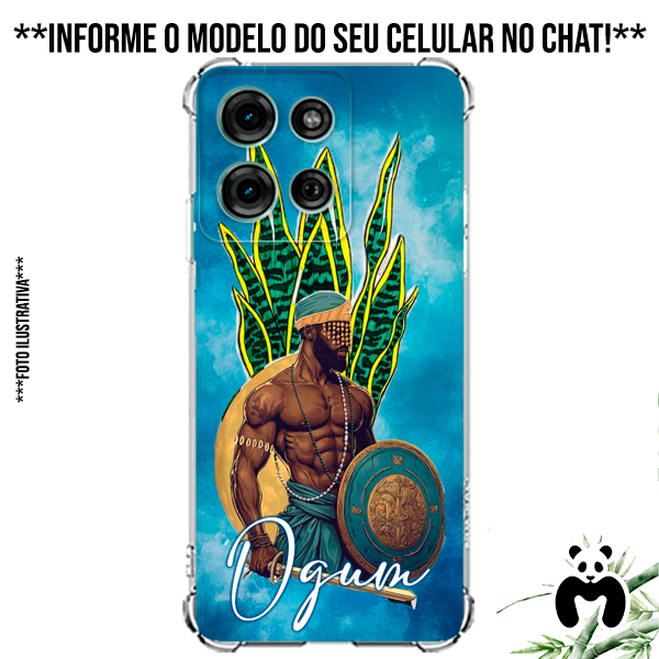Capa Case Personalizada Umbanda Ogum Orixás Entidades Terreiro Ogunhê Patacori Macumba Religião Fé em Oferta na Shopee