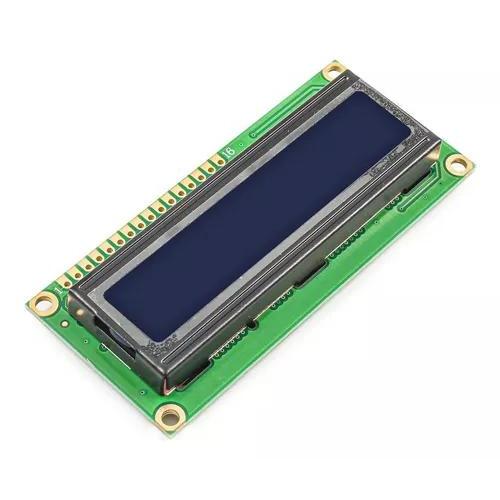 Display Tela Lcd 16x2 1602 Backlight Azul Arduino Rasp